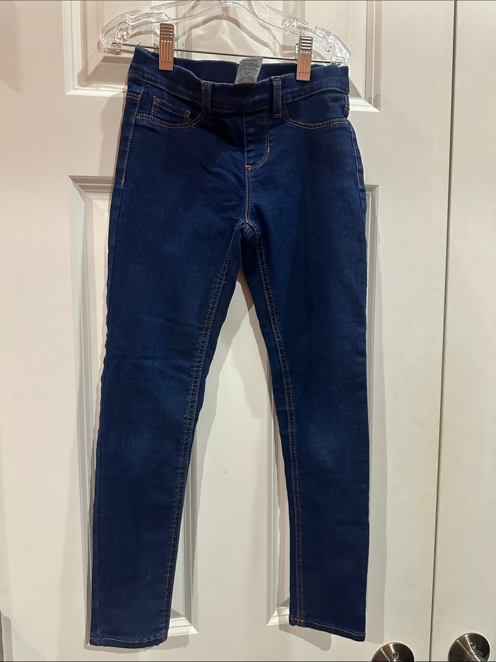 NWOT Kids wonder nation Navy Skinny Stretch Jeans size 7-8 - Picture 4 of 8